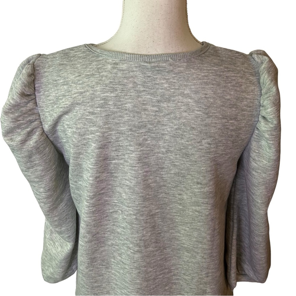 Emery Rose Classic Puff Sleeve Ruffle Hem Smock‎ Dress Women’s Sz Small NEW - Picture 6 of 8